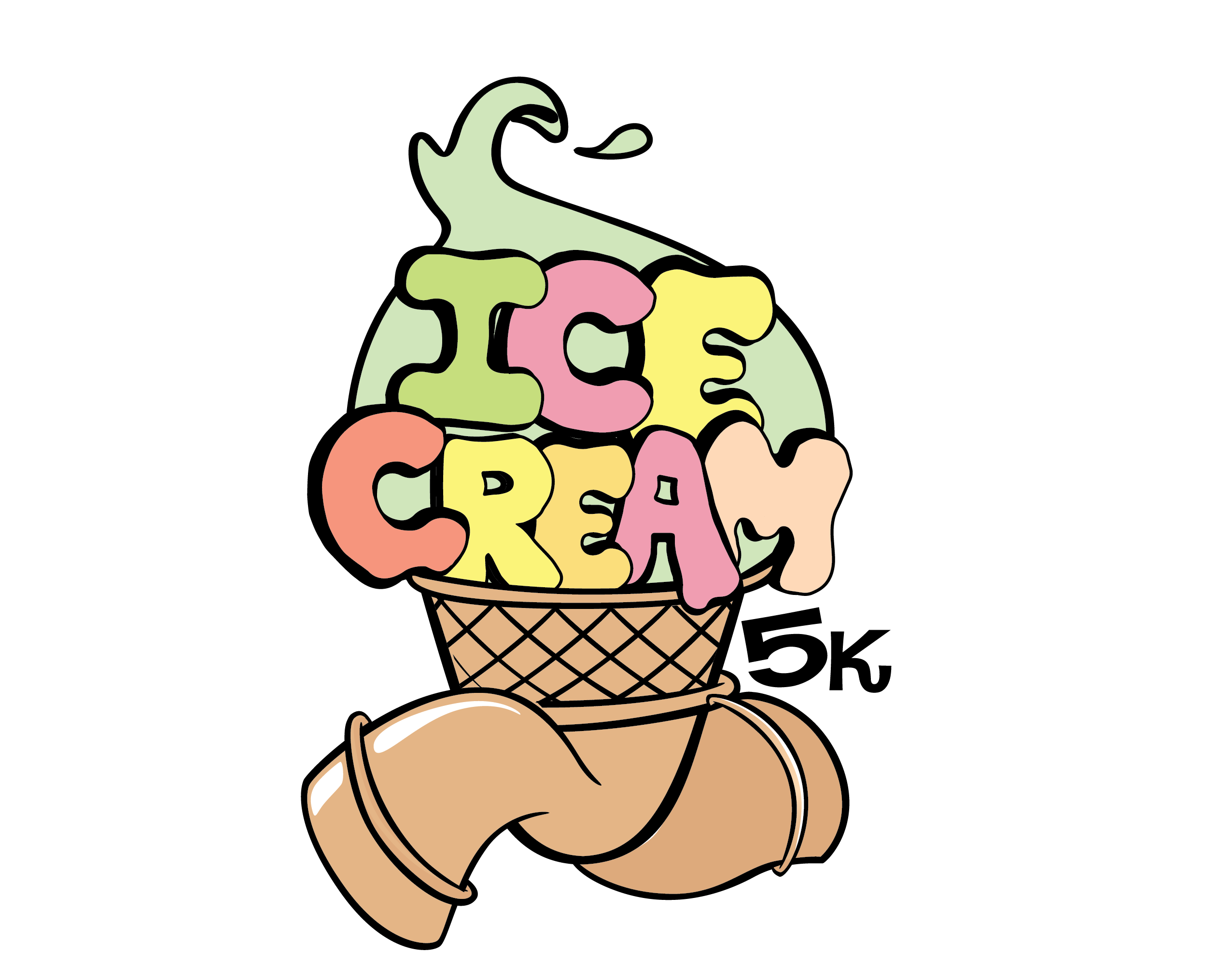 Ice Cream 5K Cincinnati logo on RaceRaves