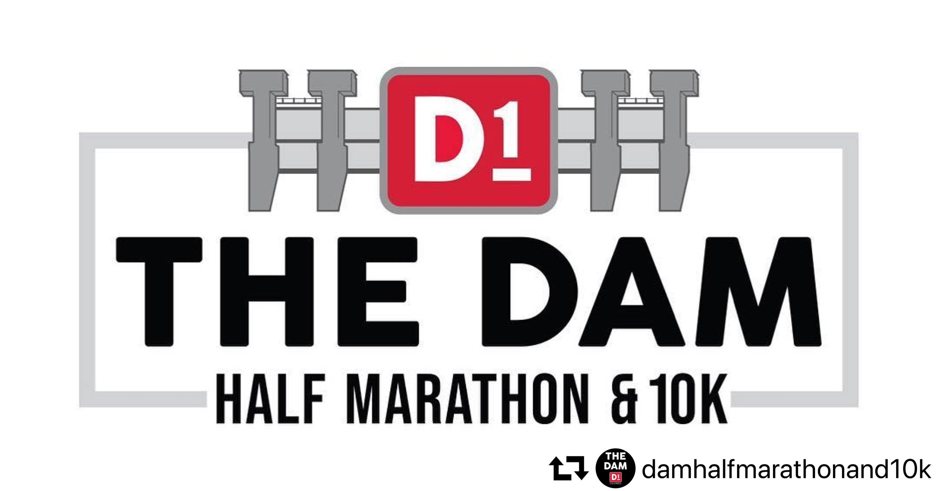 Dam Half Marathon & 10K  (OH) logo on RaceRaves