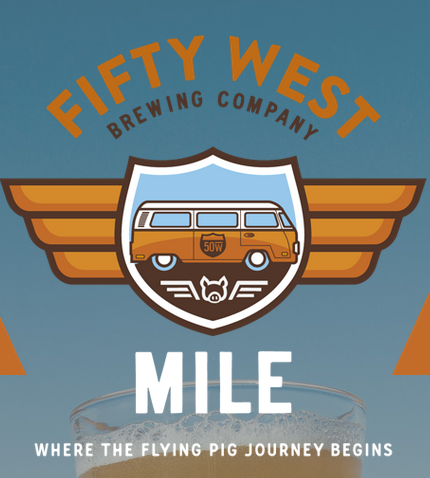 Fifty West Mile logo on RaceRaves