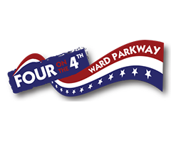 Ward Parkway Four on the Fourth logo on RaceRaves