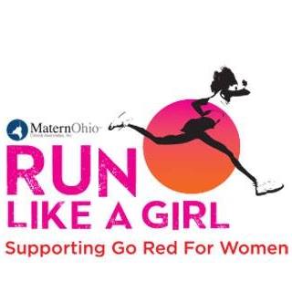 Run Like a Girl Columbus logo on RaceRaves