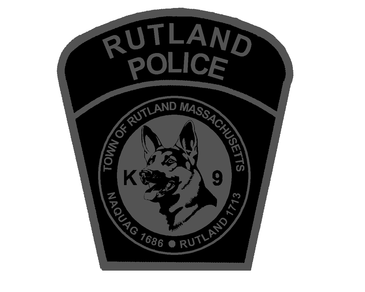 Rutland Police 5K-9 logo on RaceRaves