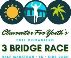 Phil Doganiero 3 Bridge Race logo on RaceRaves