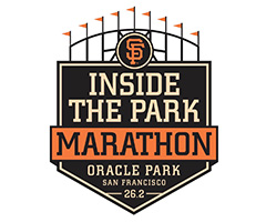 Inside the Park Marathon at Oracle Park logo on RaceRaves