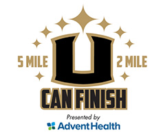 U Can Finish 5 Mile & 2 Mile logo on RaceRaves