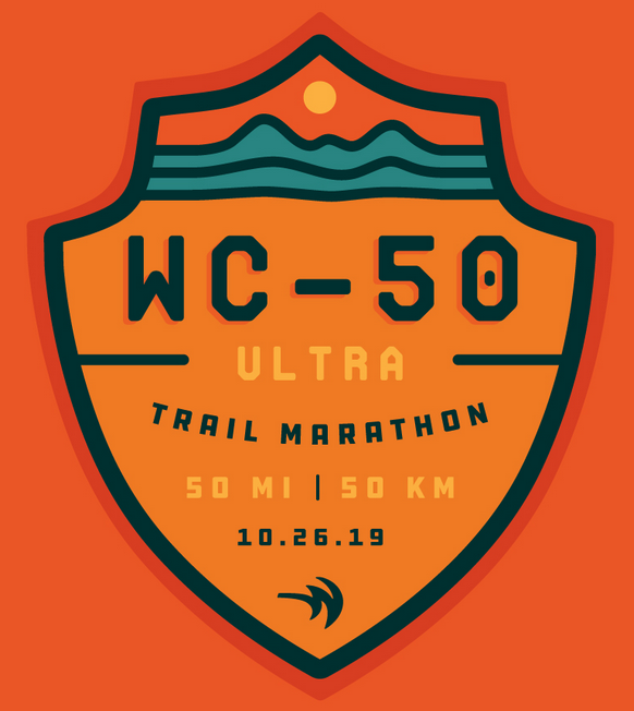 WC-50 Ultra Trail Marathon logo on RaceRaves