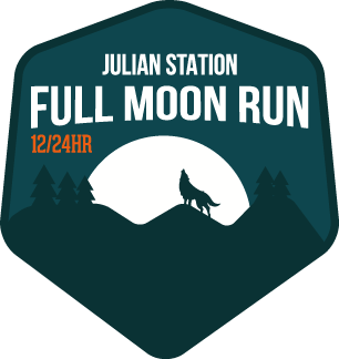 Julian Station Full Moon 12 & 24 Hour Run logo on RaceRaves