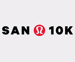 Lululemon 10K San Diego logo on RaceRaves