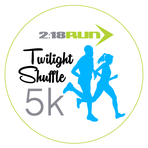 Twilight Shuffle 5K logo on RaceRaves