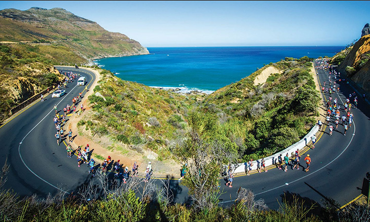 Old Mutual Two Oceans Marathon course photo