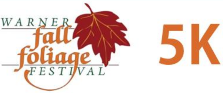Warner Fall Foliage Festival 5K logo on RaceRaves