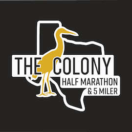 The Colony Half Marathon & Green Dragon 5 Miler logo on RaceRaves