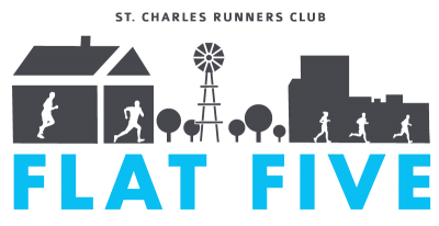 St. Charles Flat Five logo on RaceRaves