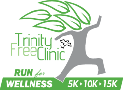 Trinity Free Clinic Run for Wellness logo on RaceRaves