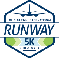 John Glenn International Runway 5K logo on RaceRaves