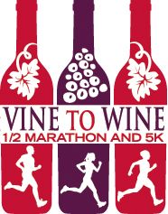 Vine to Wine Half Marathon & 5K logo on RaceRaves