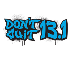 Don’t Quit 13.1 logo on RaceRaves