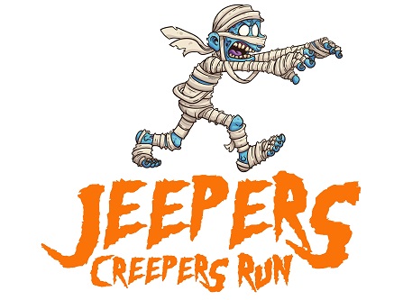Jeepers Creepers Run logo on RaceRaves