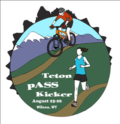 Teton Pass Kicker logo on RaceRaves