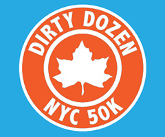 Dirty Dozen 50K Trail Run logo on RaceRaves
