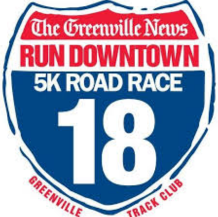 Greenville News Run Downtown logo on RaceRaves