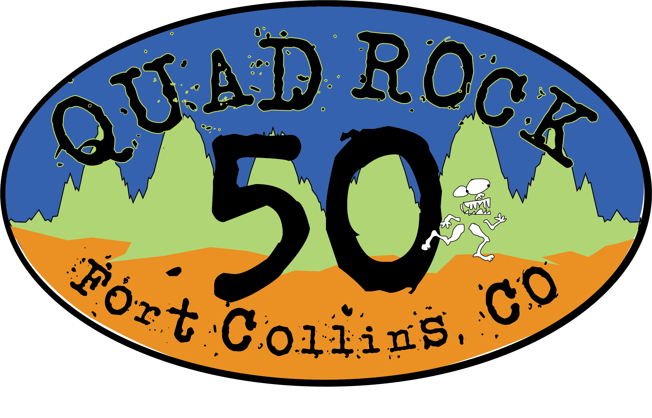Quad Rock 50 logo on RaceRaves