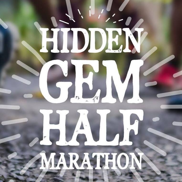 Hidden Gem Half Marathon logo on RaceRaves