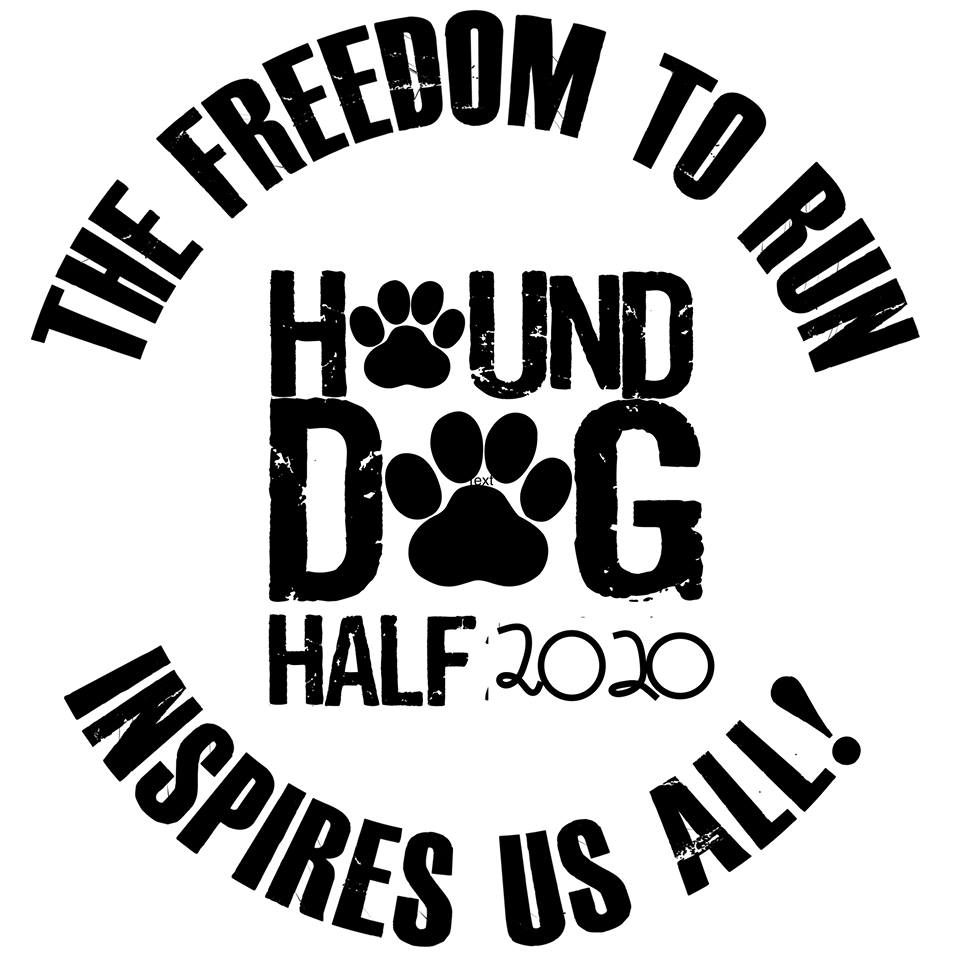 Hound Dog Half Marathon logo on RaceRaves