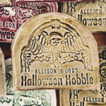 Allison Woods Halloween Hobble logo on RaceRaves