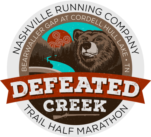 Defeated Creek Trail Half Marathon logo on RaceRaves
