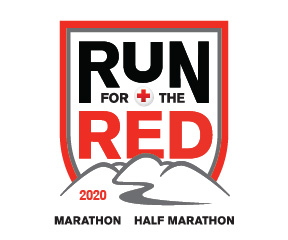 Pocono Mountains Run for the Red Marathon logo on RaceRaves