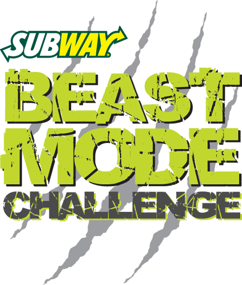 Subway Beast Mode Challenge logo on RaceRaves