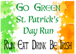 Go Green St. Patrick’s Day Run logo on RaceRaves
