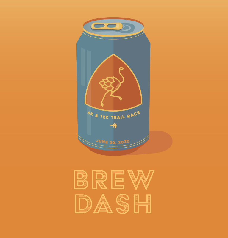 Brew Dash Trail Run logo on RaceRaves