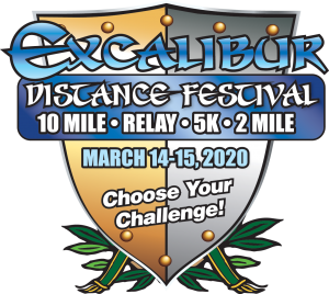 Excalibur Distance Festival logo on RaceRaves