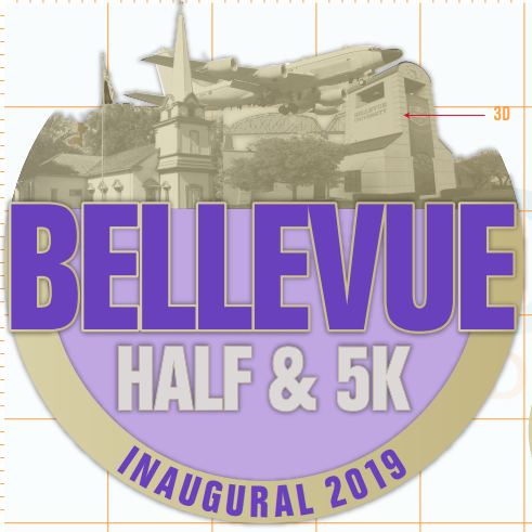 Bellevue Half Marathon logo on RaceRaves