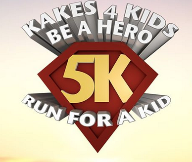 Be a Hero, Run for a Kid 5K logo on RaceRaves