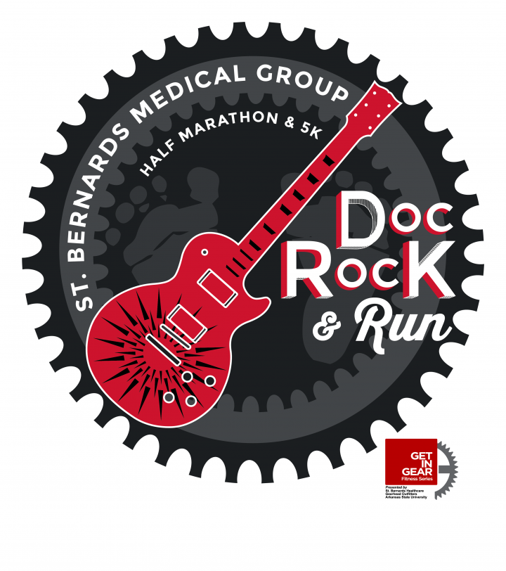 Doc Rock and Run Half Marathon and 5K logo on RaceRaves