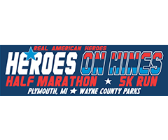 Heroes on Hines Half Marathon & 5K logo on RaceRaves