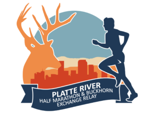 Platte River Half Marathon and Buckhorn Exchange Relay logo on RaceRaves