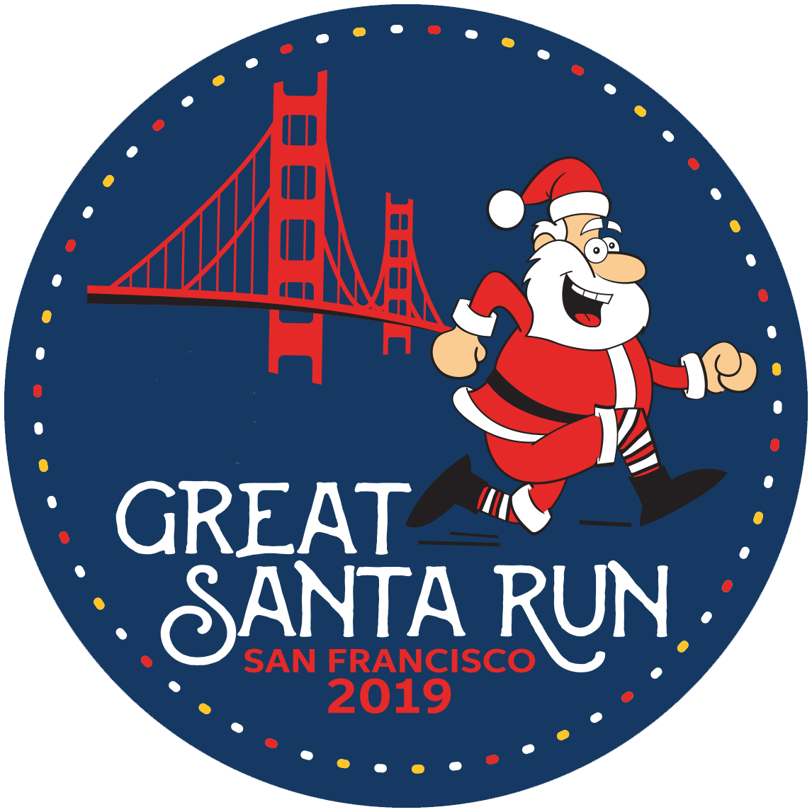 San Francisco Great Santa Run logo on RaceRaves