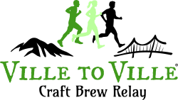 Ville to Ville Craft Brew Relay logo on RaceRaves