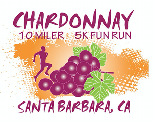 Santa Barbara Chardonnay Run 10 Miler & 5K logo on RaceRaves