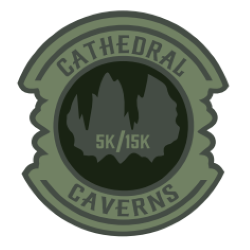 Cathedral Caverns Trail Run logo on RaceRaves