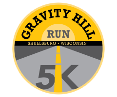 Gravity Hill 5K logo on RaceRaves