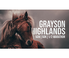 Grayson Highlands 50 Mile, 50K & Half Marathon logo on RaceRaves