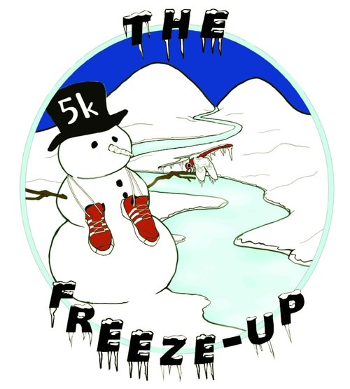 Freeze Up 5K logo on RaceRaves