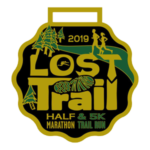 Lost Trail Half Marathon logo on RaceRaves