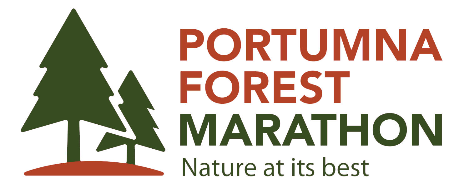 Portumna Forest Marathon logo on RaceRaves