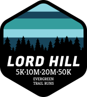 Evergreen Lord Hill Trail Run logo on RaceRaves